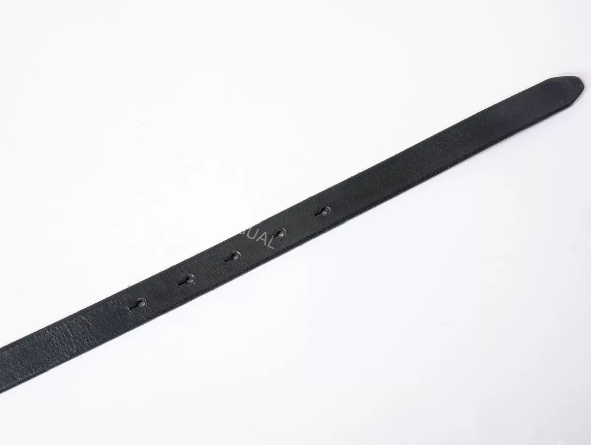 Our Legacy Our Legacy Skull Head Leather Belt Size ONE SIZE - 4 Thumbnail
