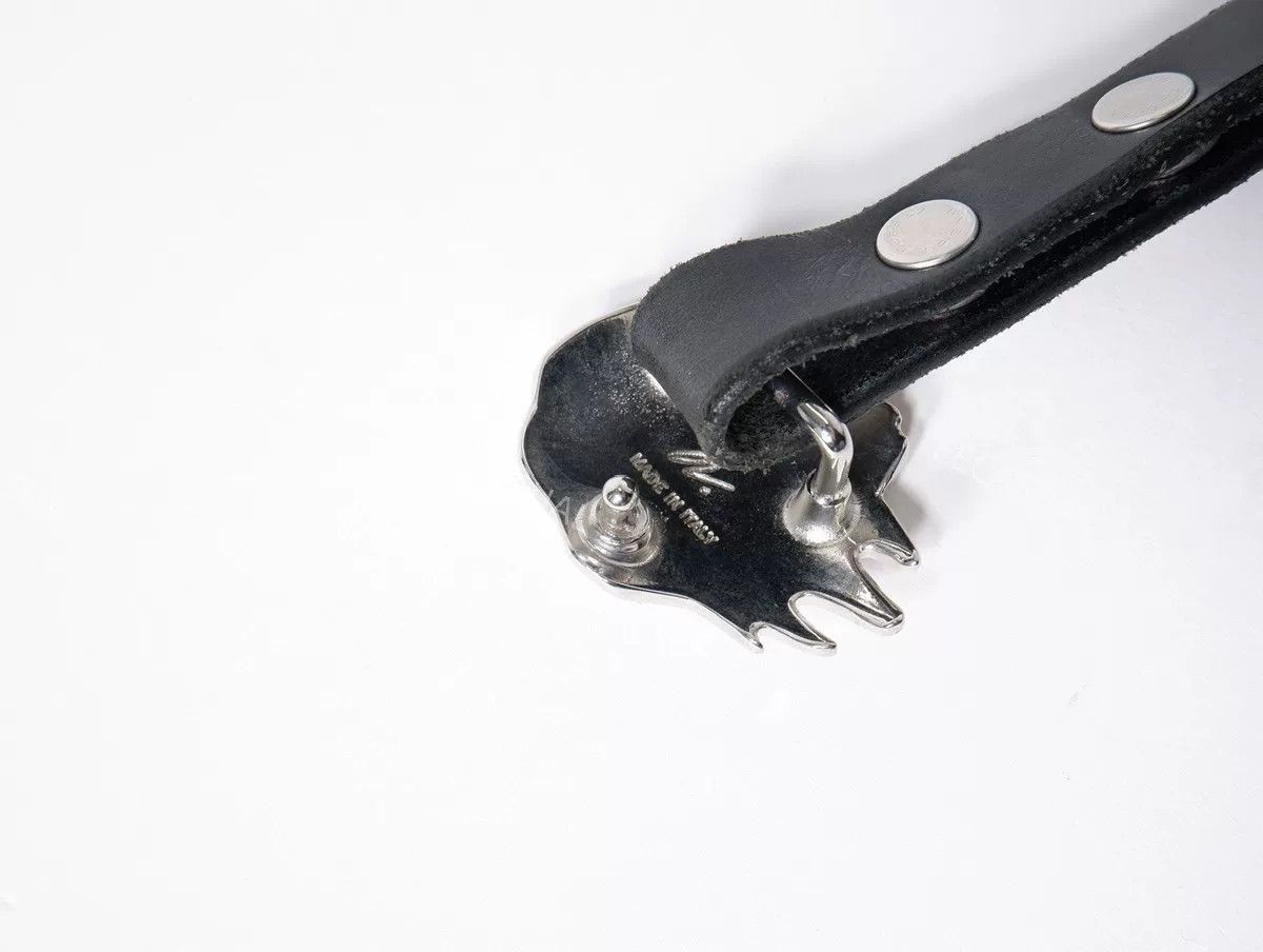 Our Legacy Our Legacy Skull Head Leather Belt Size ONE SIZE - 3 Thumbnail
