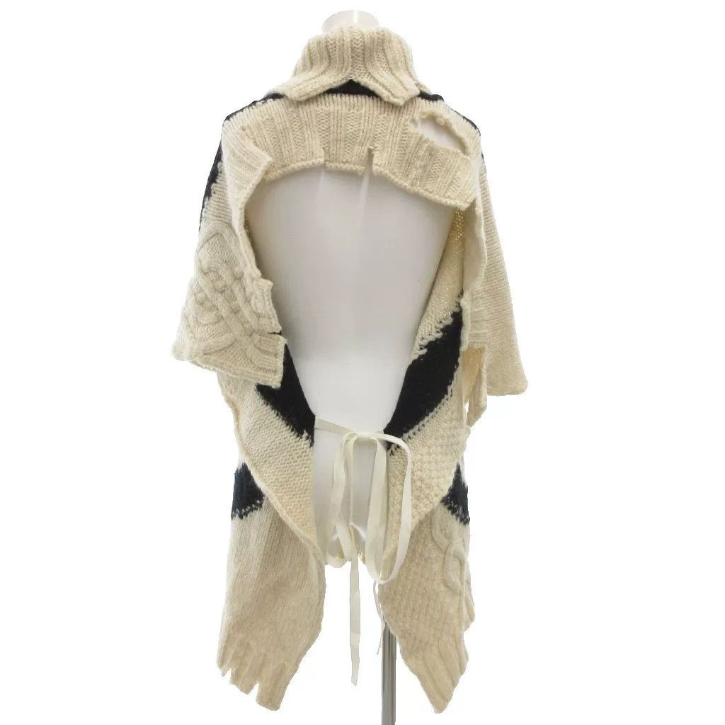 MM6 MM6 Maison Margiela Knit Poncho Sweater Size M / US 6-8 / IT 42-44 - 2 Thumbnail