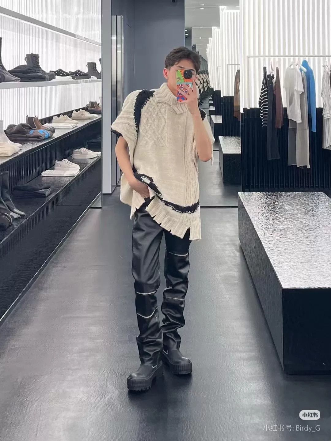 MM6 MM6 Maison Margiela Knit Poncho Sweater Size M / US 6-8 / IT 42-44 - 3 Thumbnail