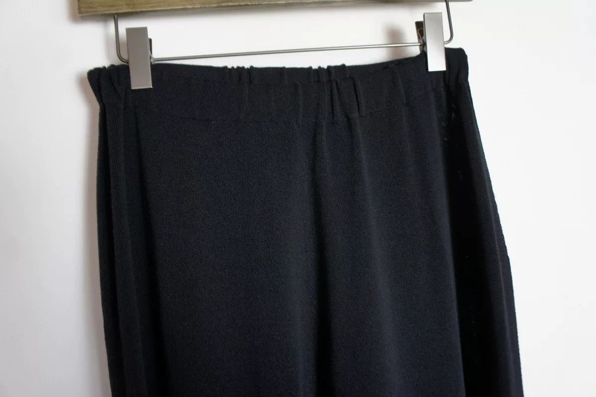 Y's Yohji Yamamoto Black Knit Trousers Size 25" / US 0 / IT 36 - 4 Thumbnail