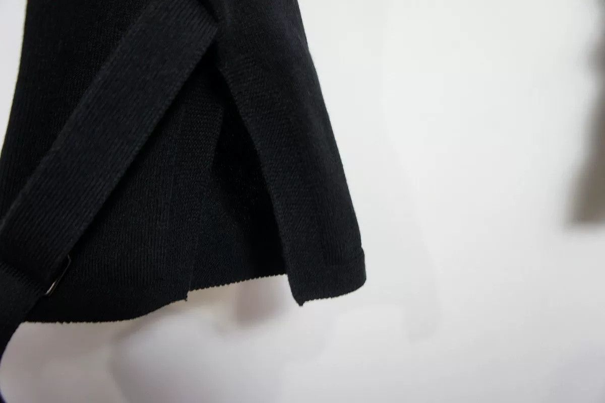 Y's Yohji Yamamoto Black Knit Trousers Size 25" / US 0 / IT 36 - 3 Thumbnail