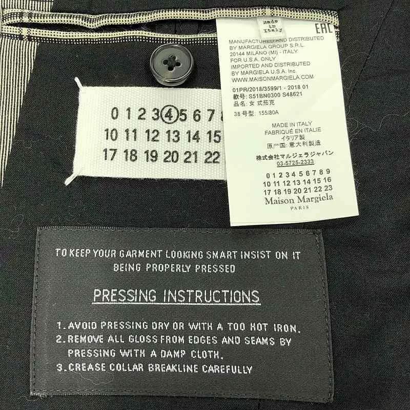 Maison Margiela Maison Margiela Wool Check Jacket Size US S / EU 44-46 / 1 - 7 Thumbnail
