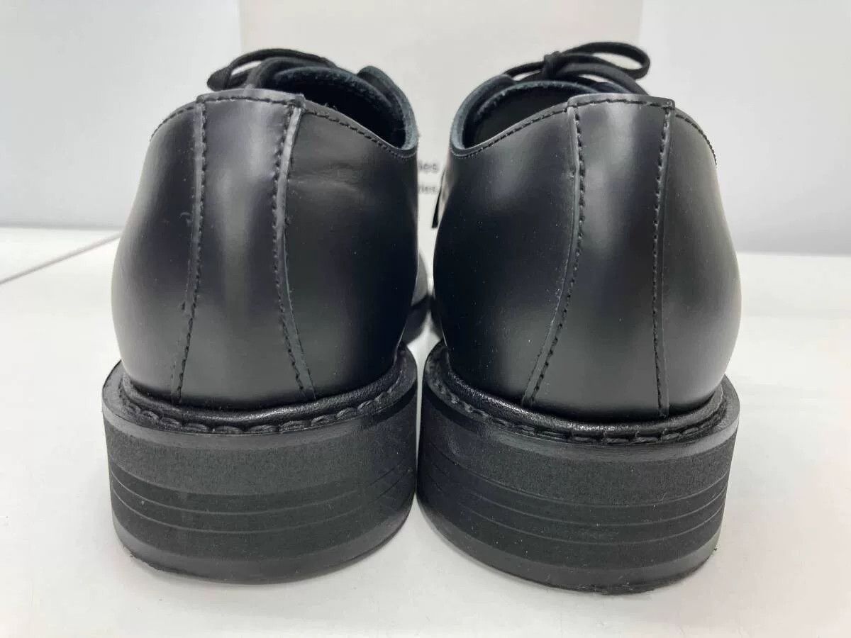Comme des Garcons CDG Commes des Garçons Black Leather Shoes Size US 6 / EU 39 - 2 Thumbnail
