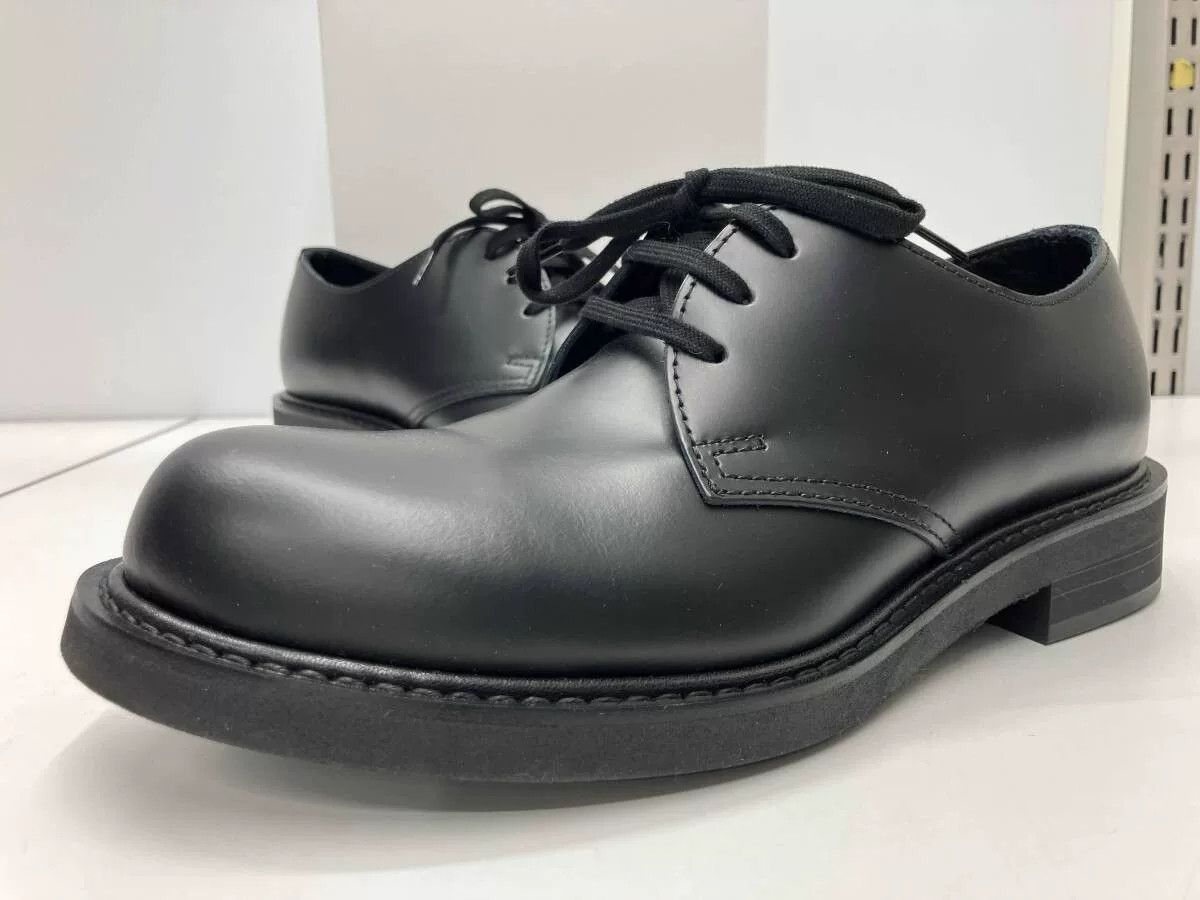 Comme des Garcons CDG Commes des Garçons Black Leather Shoes Size US 6 / EU 39 - 3 Thumbnail