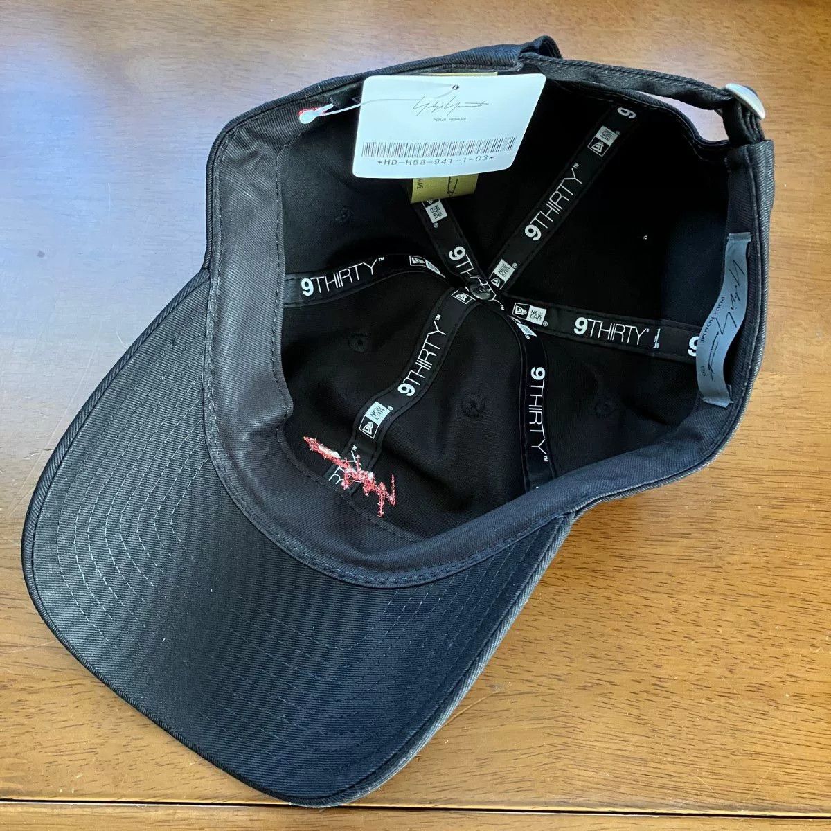 Yohji Yamamoto Yohji Yamamoto New Era Red Cap Size ONE SIZE - 4 Thumbnail