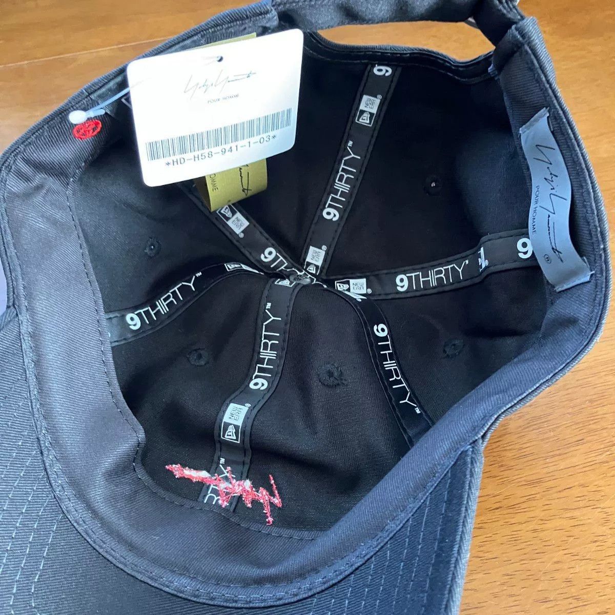 Yohji Yamamoto Yohji Yamamoto New Era Red Cap Size ONE SIZE - 5 Thumbnail
