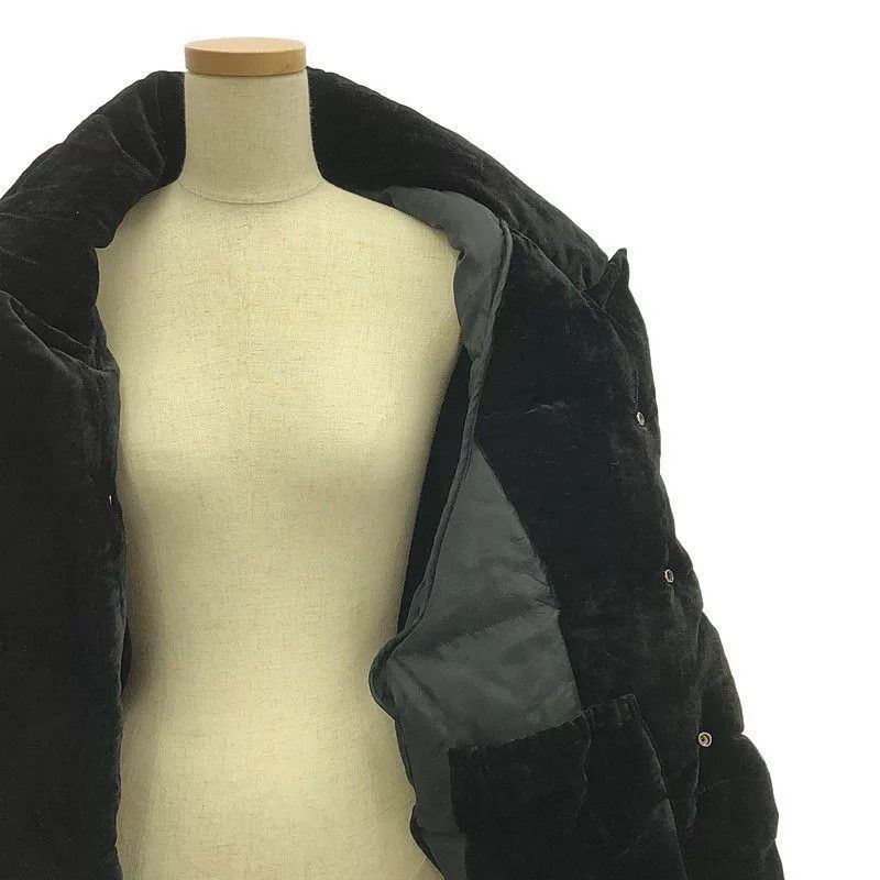 Junya Watanabe Junya Watanabe Black Velvet Cape Coat Size S / US 4 / IT 40 - 6 Thumbnail
