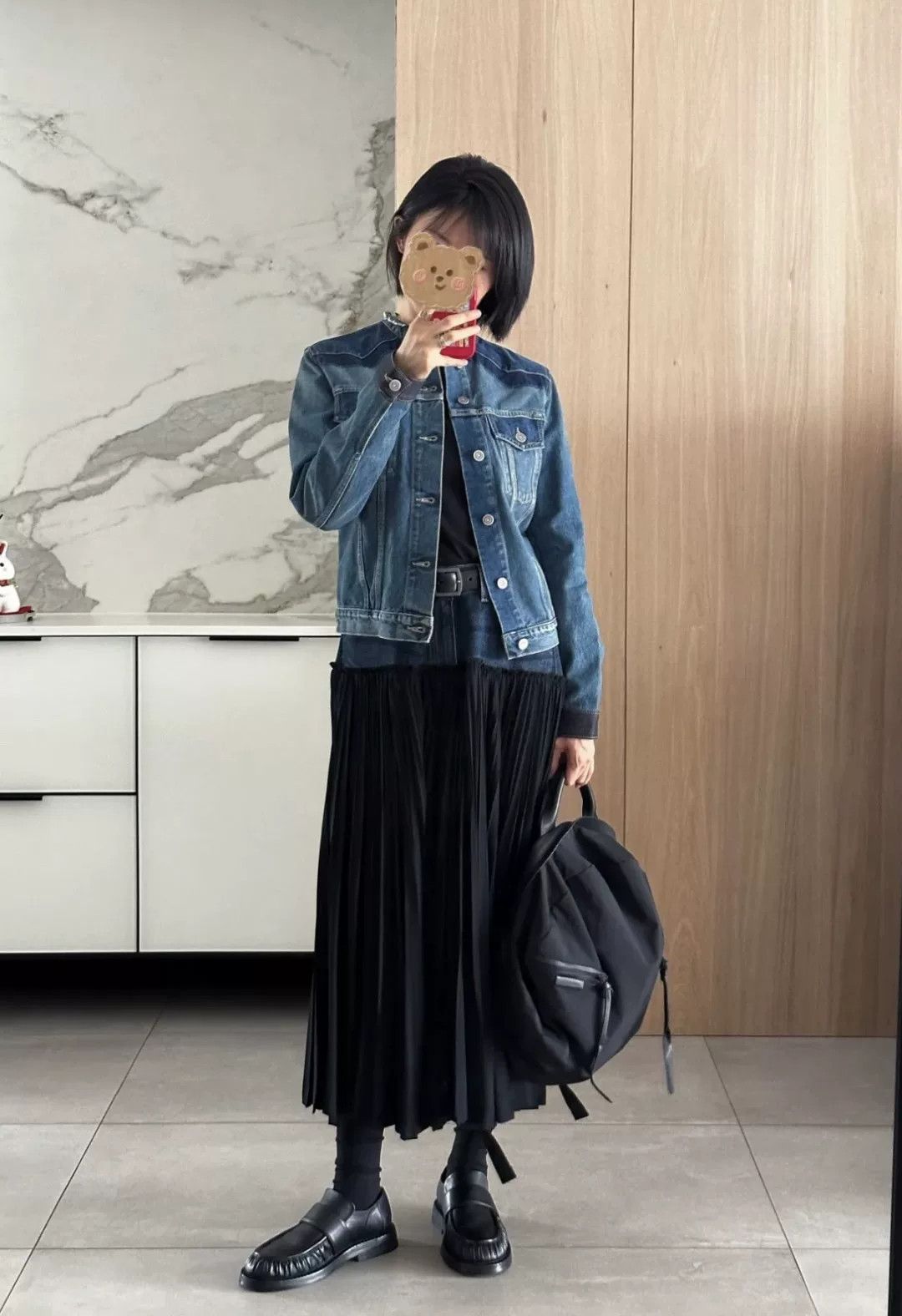 Y's Y's Moselle Echo Black Round Backpack Size ONE SIZE - 8 Thumbnail