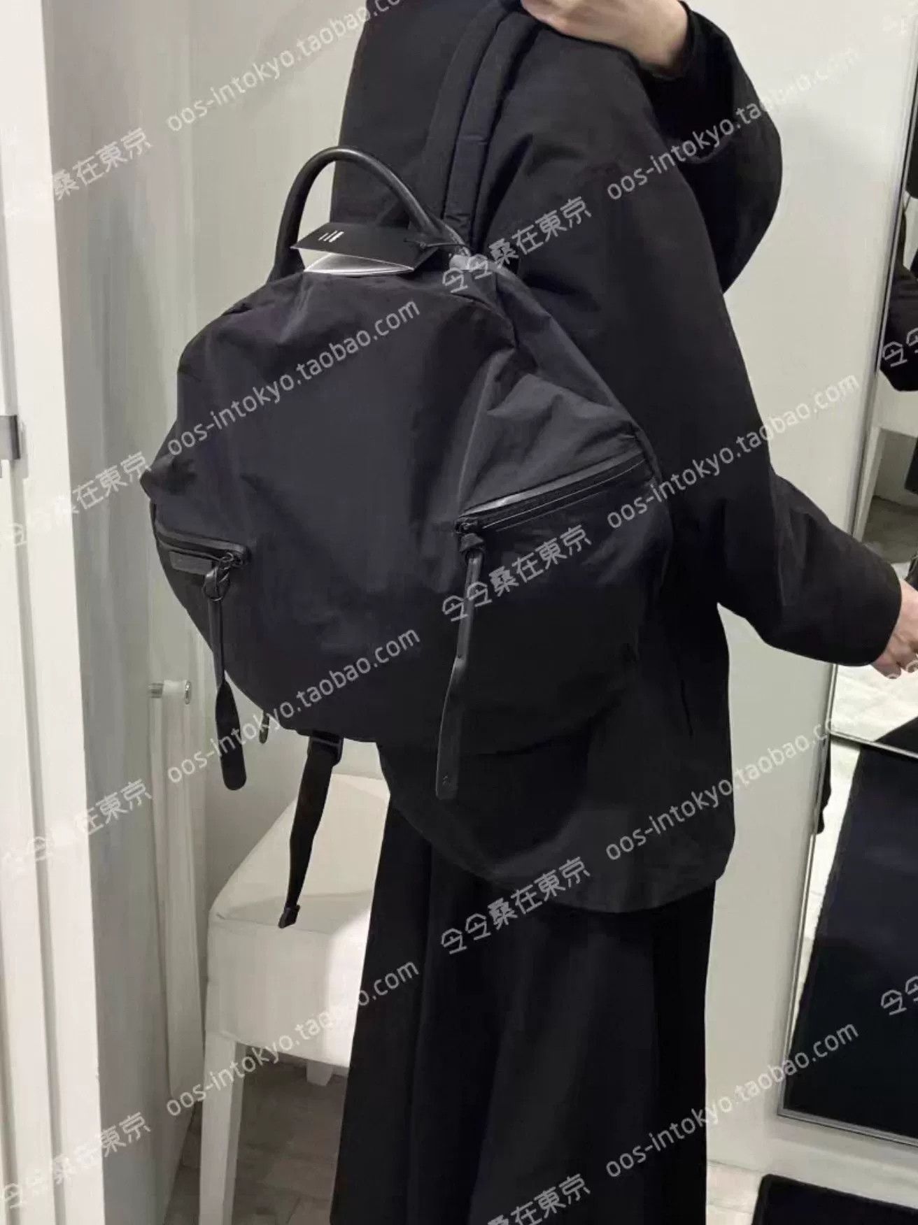 Y's Y's Moselle Echo Black Round Backpack Size ONE SIZE - 9 Thumbnail