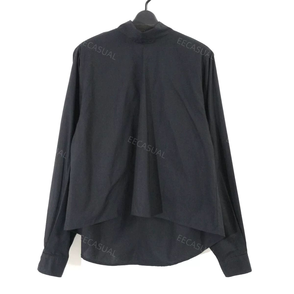 MM6 Black High Neck Shirt with Bow Size XS / US 0-2 / IT 36-38 - 2 Thumbnail