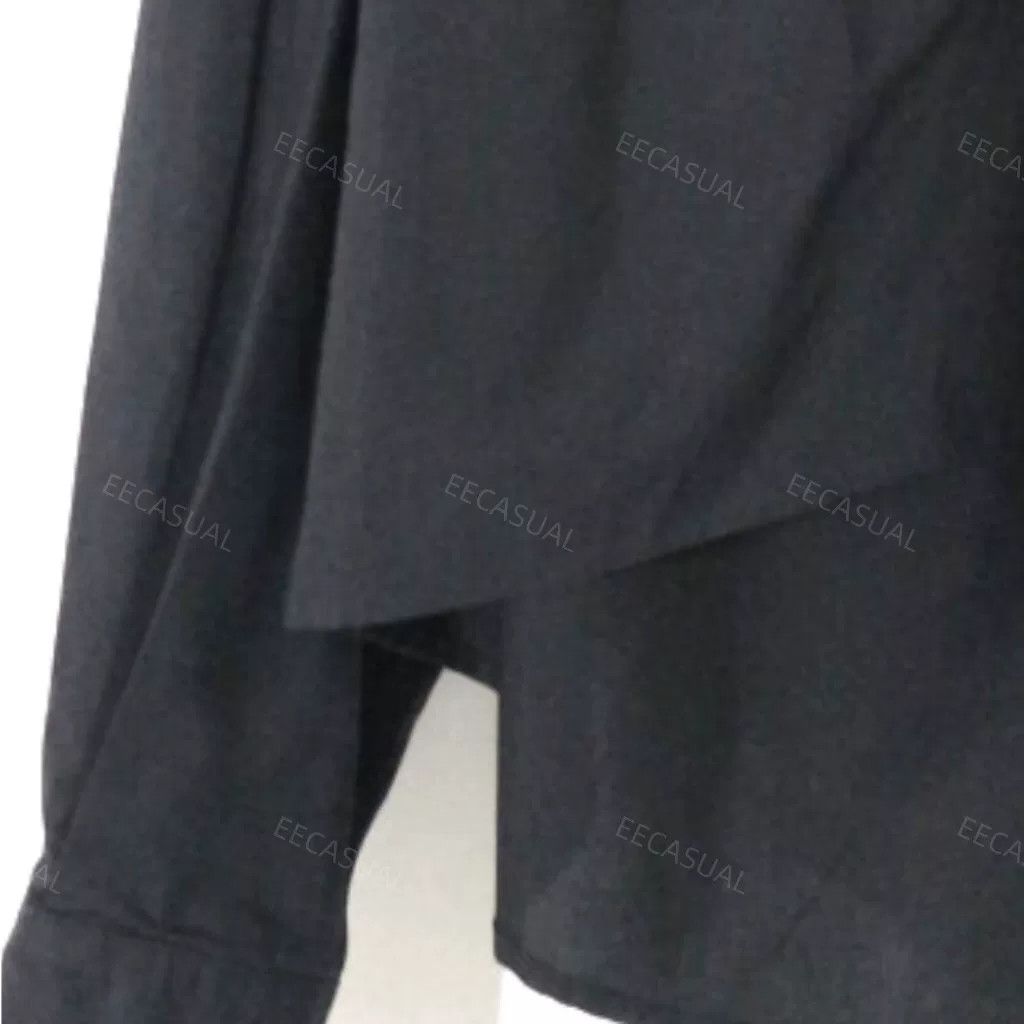 MM6 Black High Neck Shirt with Bow Size XS / US 0-2 / IT 36-38 - 5 Thumbnail