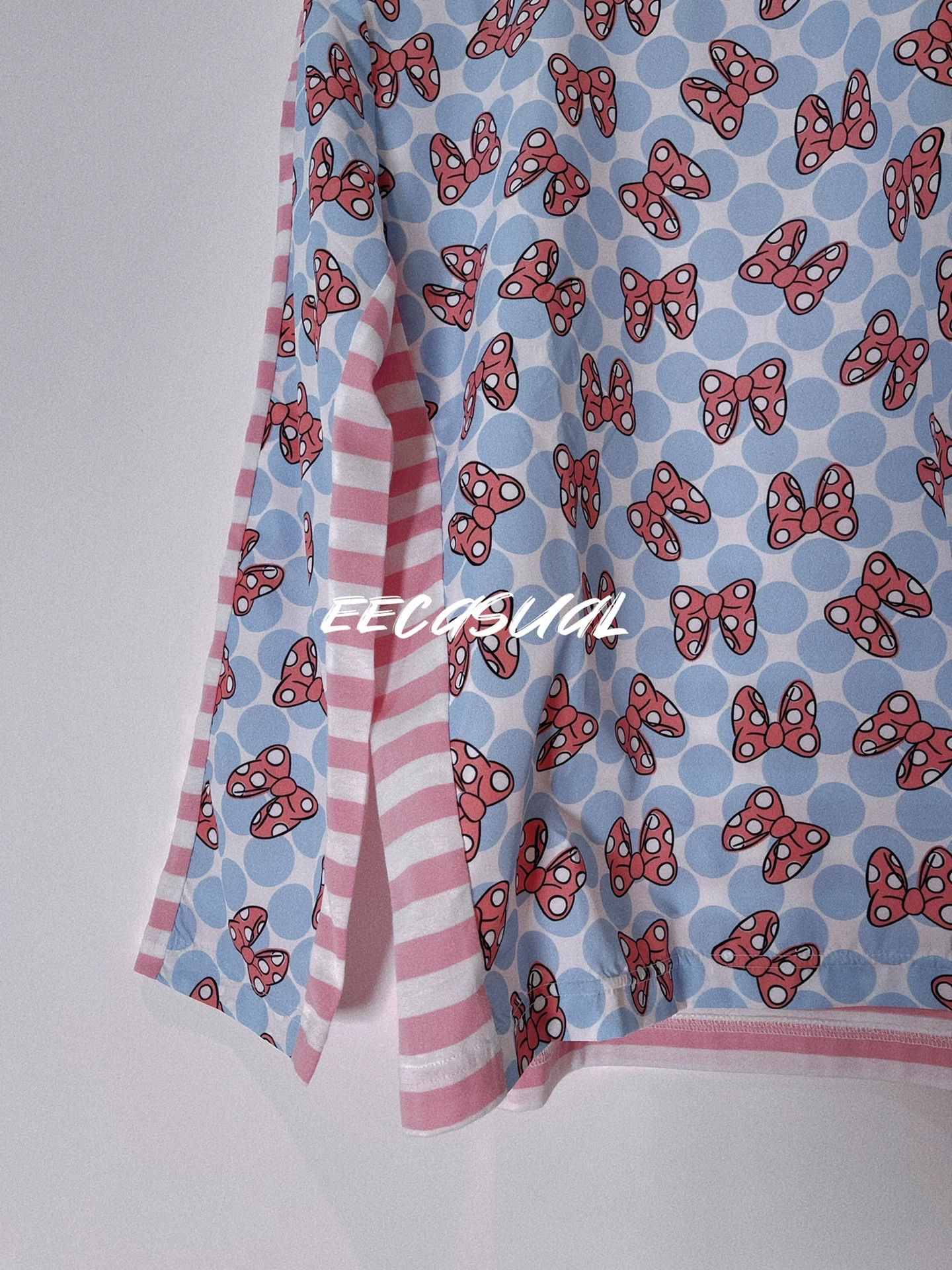 Comme des Garcons CDG Girl Pink Minnie Bow Long Sleeve Tee Size S / US 4 / IT 40 - 3 Thumbnail
