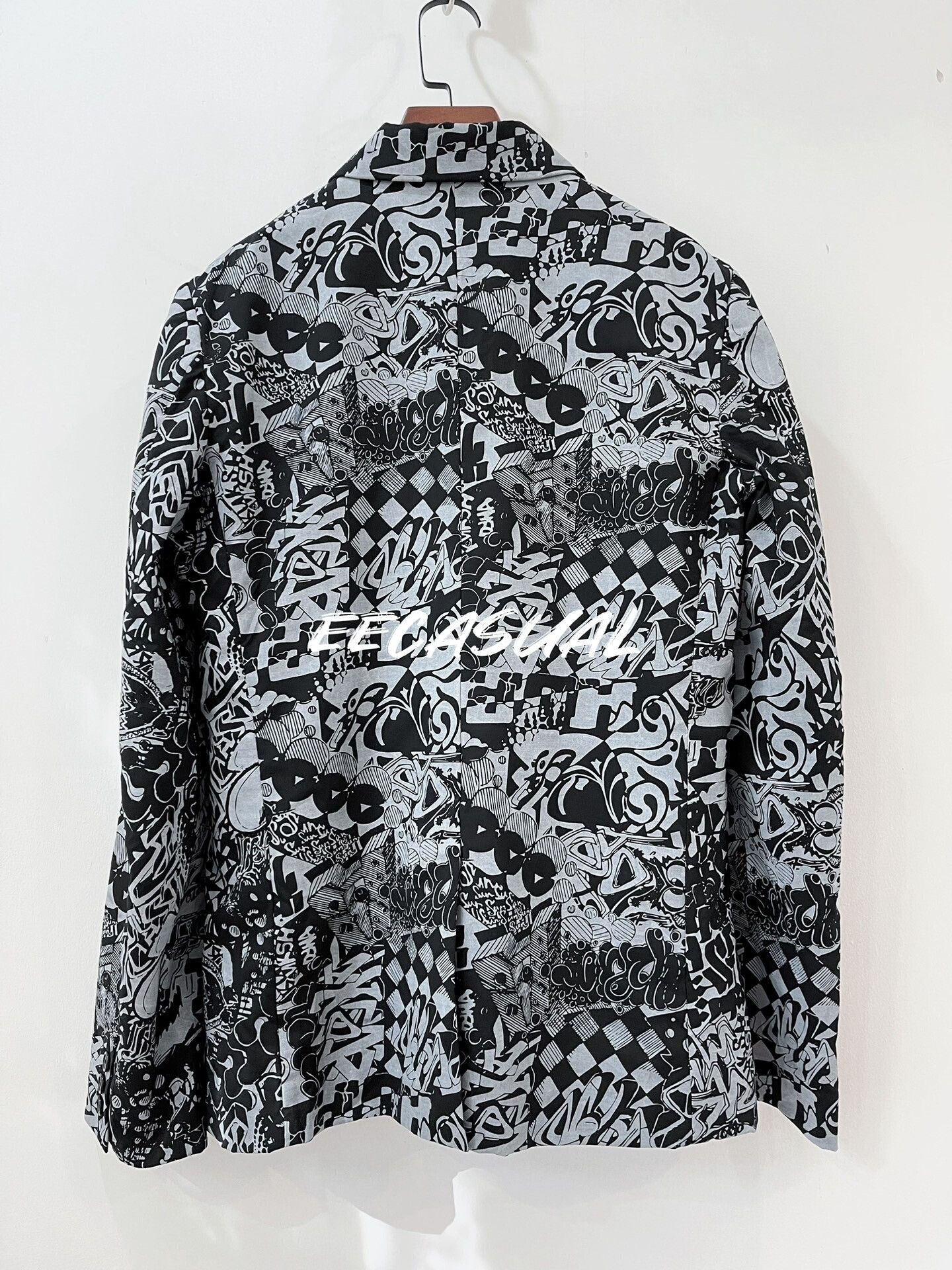 Comme des Garcons CDG Graffiti Wool Suit Jacket Size US L / EU 52-54 / 3 - 4 Thumbnail