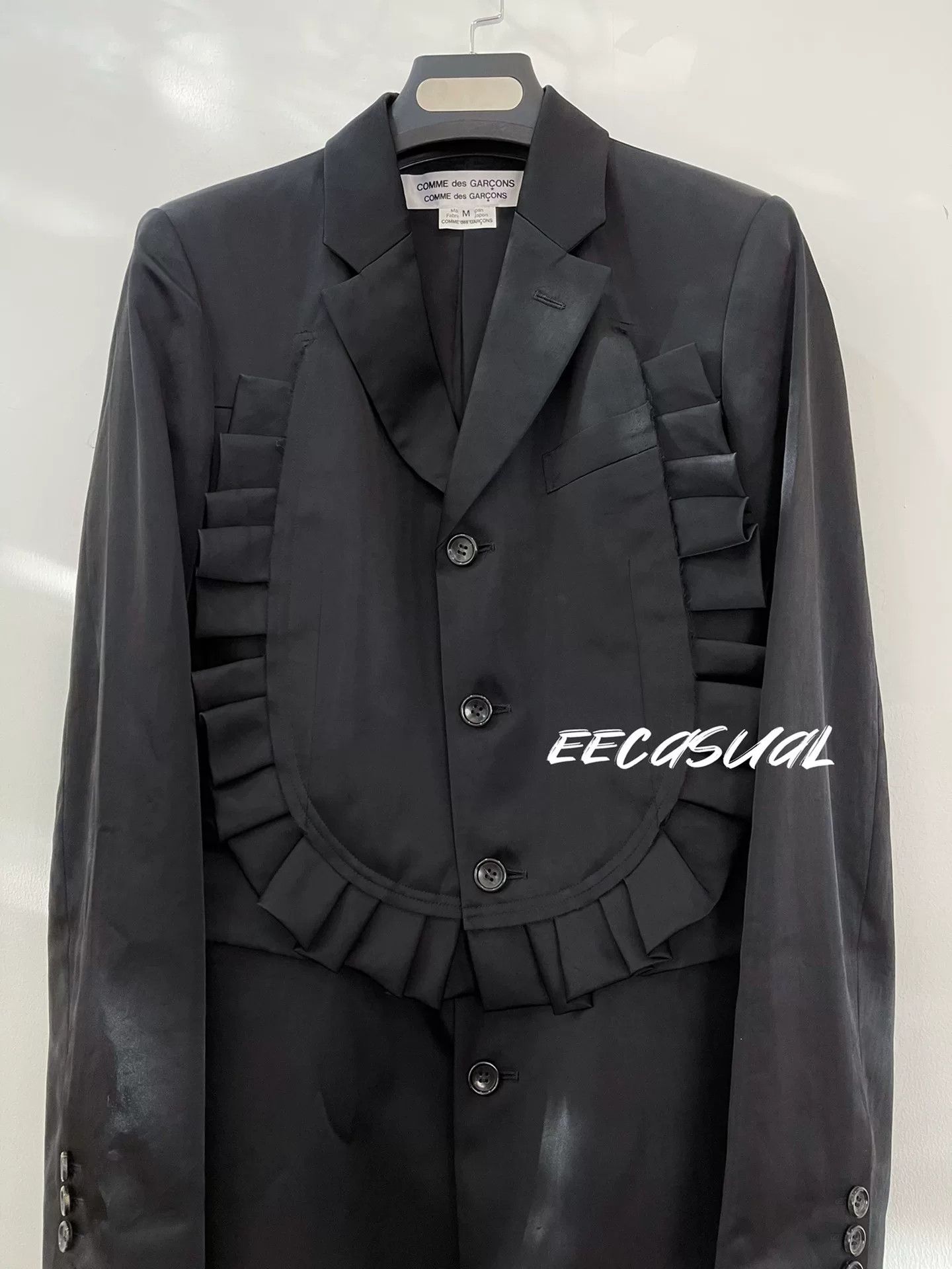 Comme des Garcons Commes des Garçons Long Black Coat Size M / US 6-8 / IT 42-44 - 8 Thumbnail