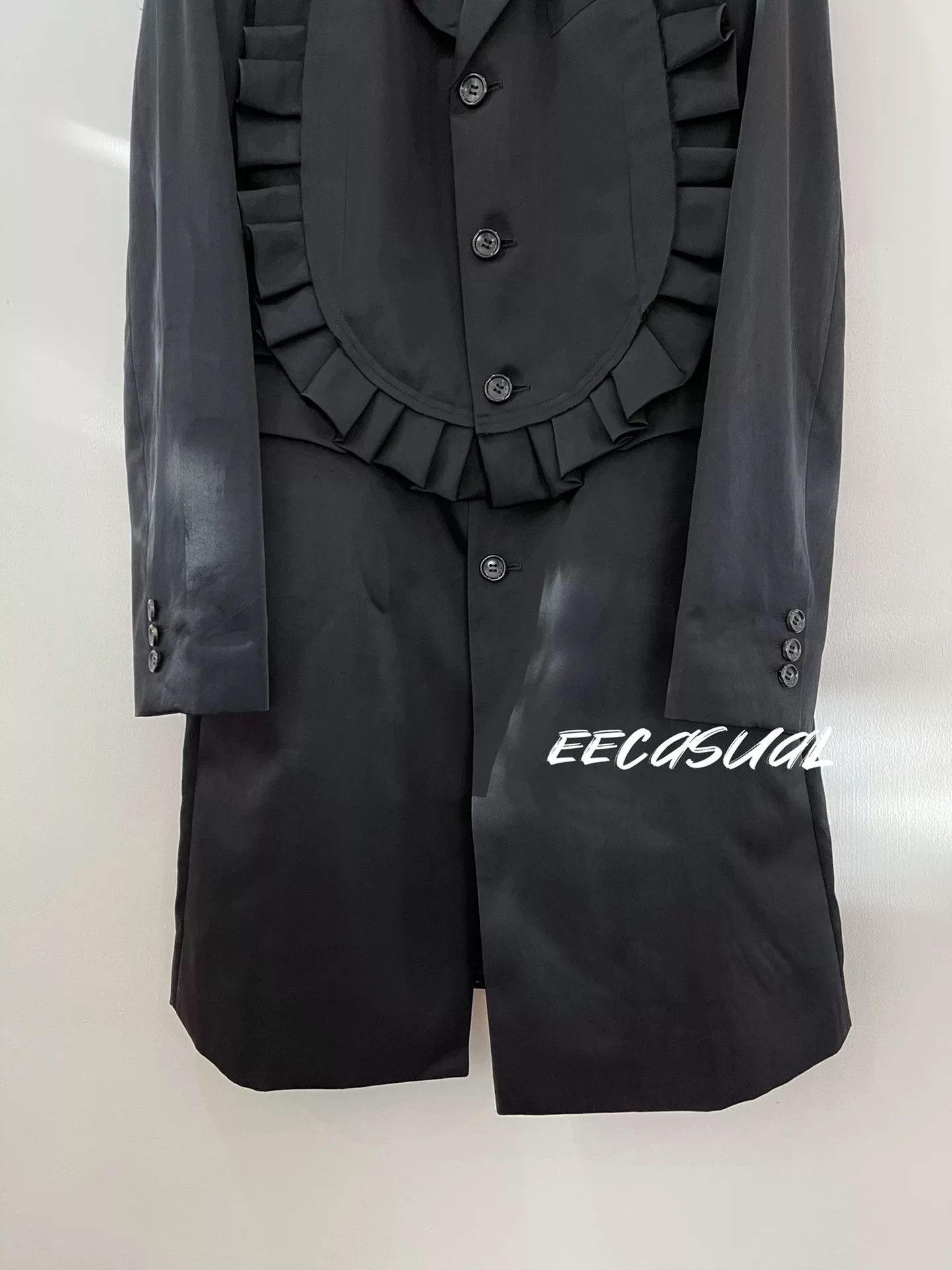 Comme des Garcons Commes des Garçons Long Black Coat Size M / US 6-8 / IT 42-44 - 6 Thumbnail