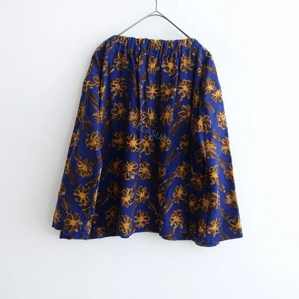 45rpm Floral Corduroy Pullover Top Size XS / US 0-2 / IT 36-38 - 2 Thumbnail
