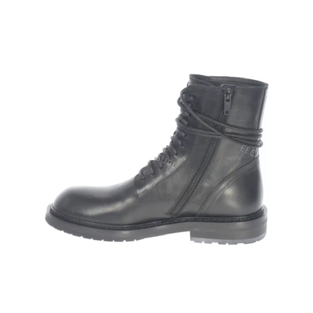 Ann Demeulemeester ANN DEMEULEMEESTER Black Ankle Boots Size US 8 / IT 38 - 3 Thumbnail