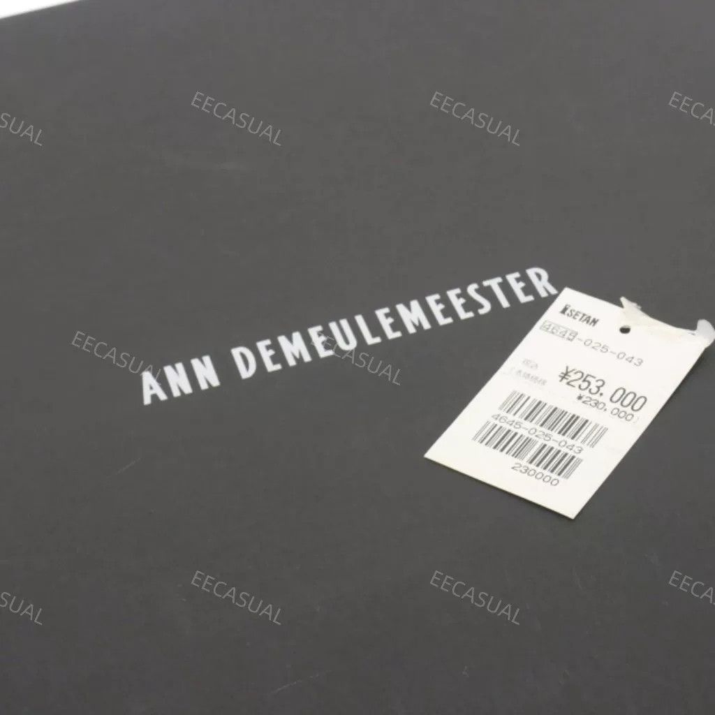 Ann Demeulemeester ANN DEMEULEMEESTER Black Ankle Boots Size US 8 / IT 38 - 8 Thumbnail