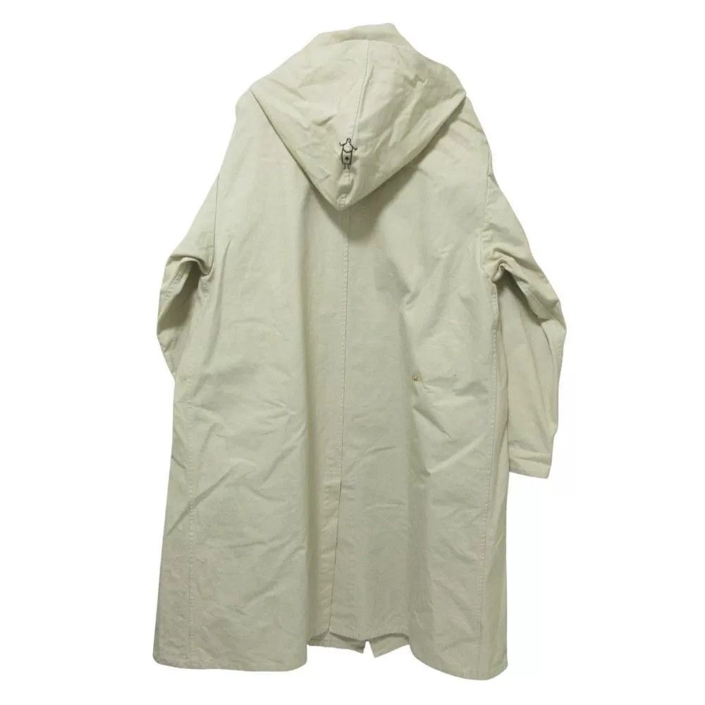 45rpm Beige Long Hooded Coat for Women Size L / US 10 / IT 46 - 2 Thumbnail