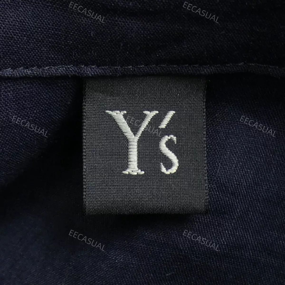 Y's Y's Navy Blue Short Sleeve Shirt Size US M / EU 48-50 / 2 - 7 Thumbnail