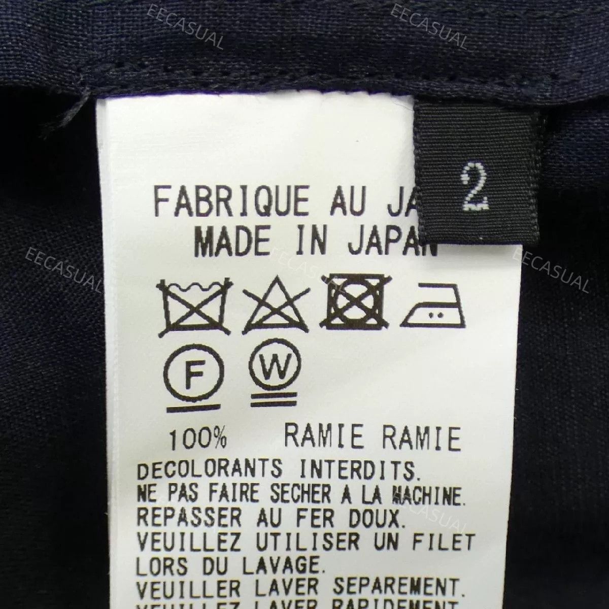 Y's Y's Navy Blue Short Sleeve Shirt Size US M / EU 48-50 / 2 - 6 Thumbnail