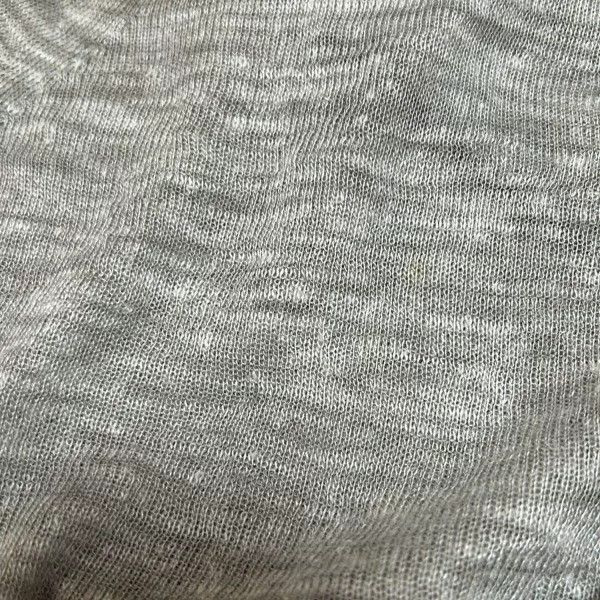Y's Y's Gray and White Women's Knit T-shirt Size M / US 6-8 / IT 42-44 - 4 Thumbnail