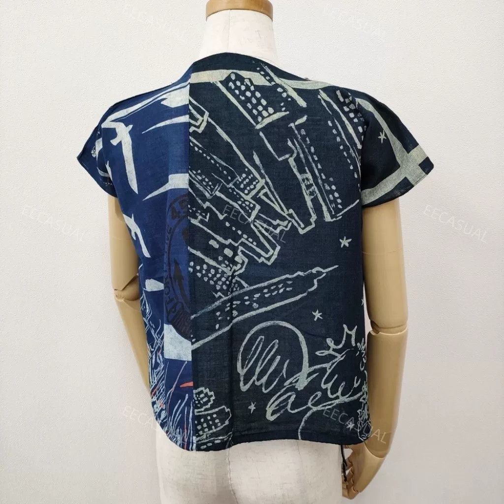 45rpm Limited Edition Blue Dye Shirt Size M / US 6-8 / IT 42-44 - 2 Thumbnail