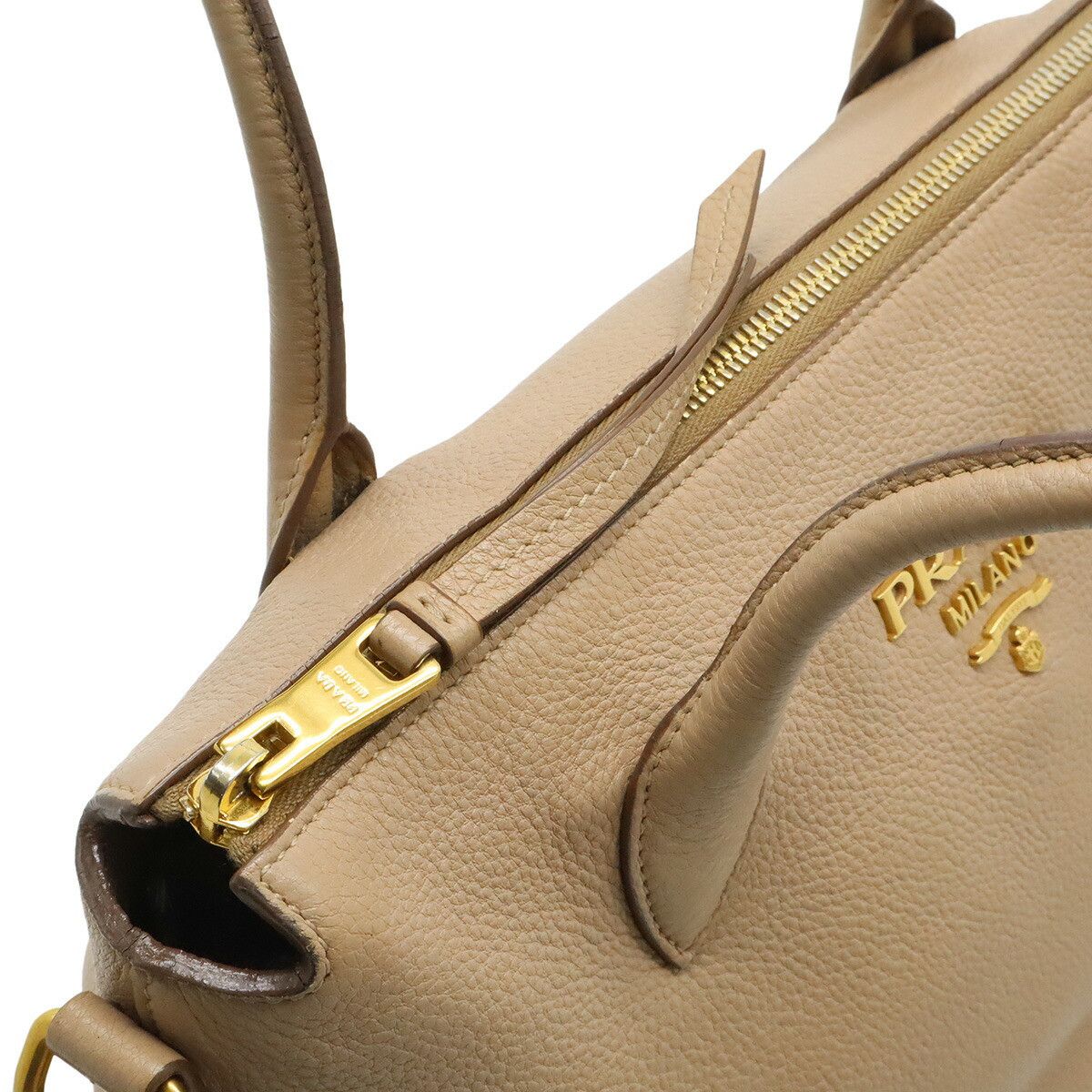 Prada Prada Prada VIT.DAINO 2way Handbag Leather Shoulder Bag 1BA157 DUTY FREE for USA Size ONE SIZE - 5 Thumbnail