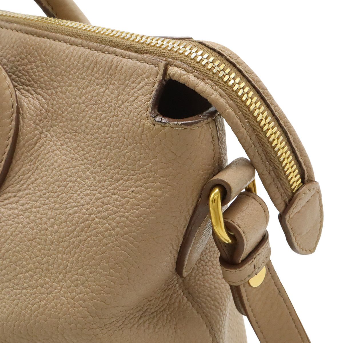 Prada Prada Prada VIT.DAINO 2way Handbag Leather Shoulder Bag 1BA157 DUTY FREE for USA Size ONE SIZE - 7 Thumbnail