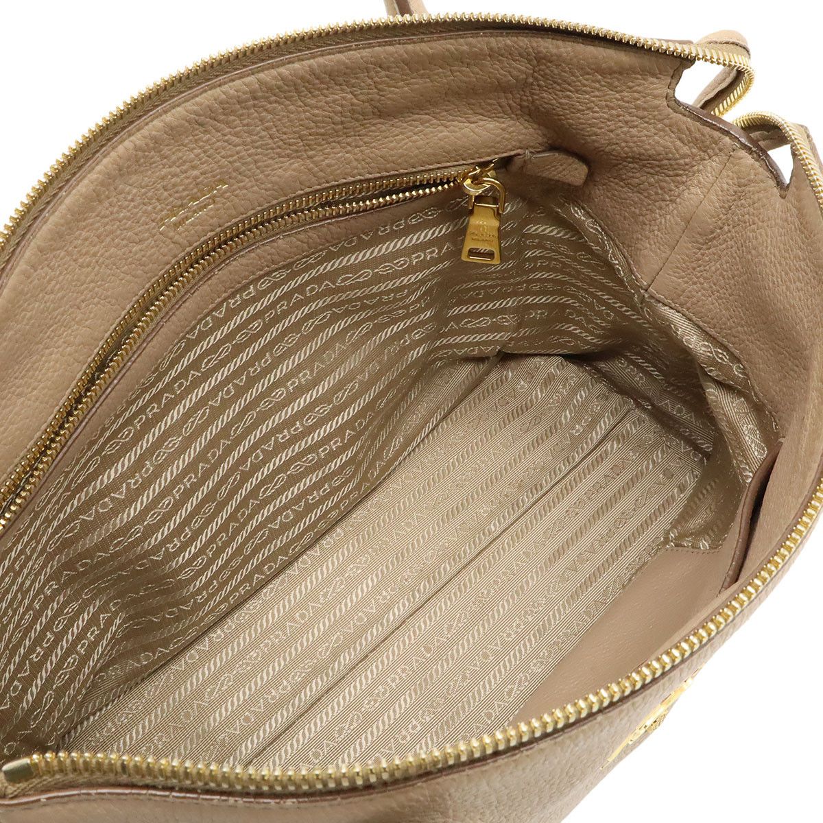 Prada Prada Prada VIT.DAINO 2way Handbag Leather Shoulder Bag 1BA157 DUTY FREE for USA Size ONE SIZE - 6 Thumbnail