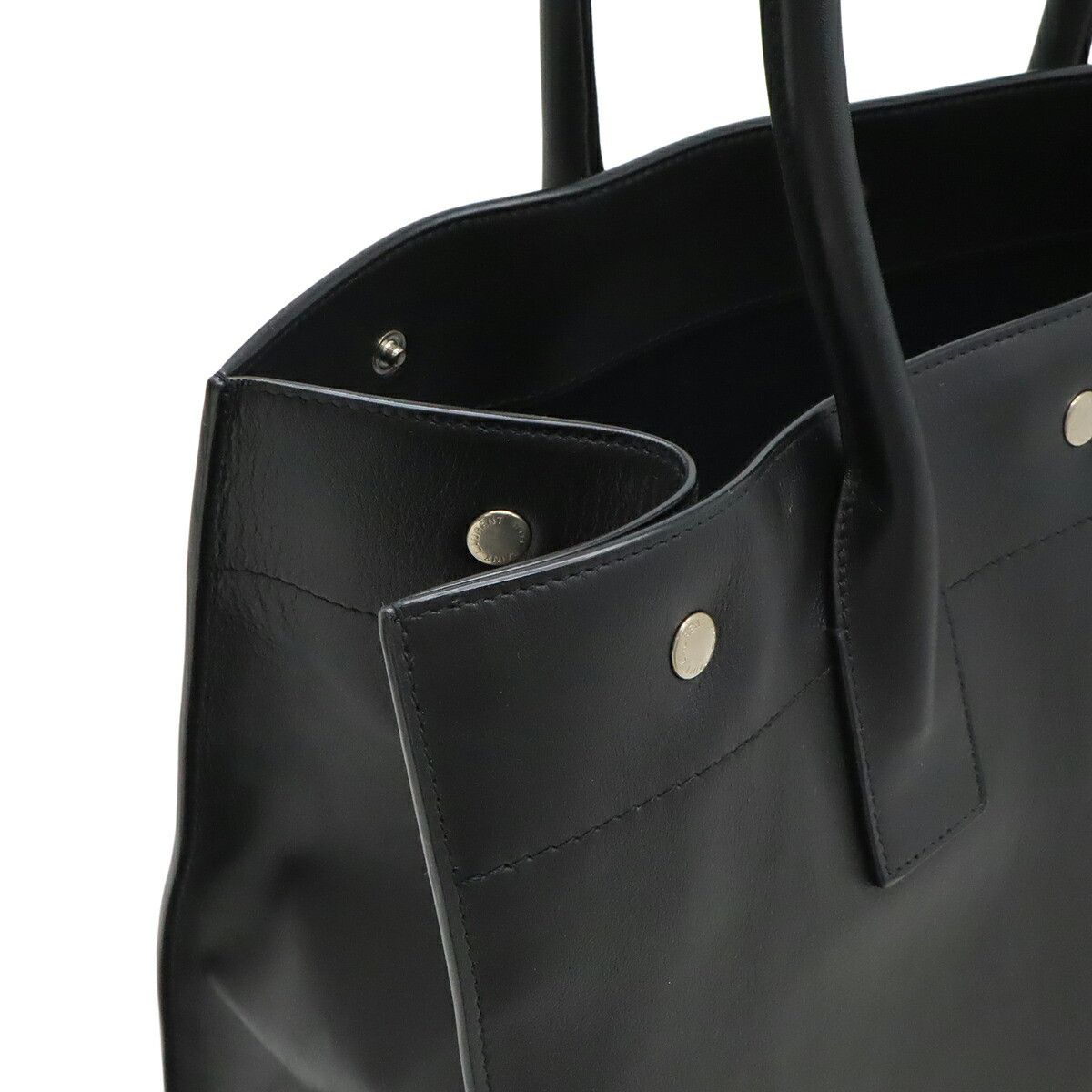 Yves Saint Laurent Yves Saint Laurent Saint Laurent Rive Gauche Leather 2way Tote Bag Leather Shoulder Bag 686266 DUTY FREE for USA Size ONE SIZE - 6 Thumbnail