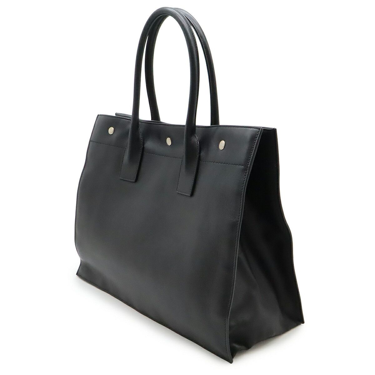 Yves Saint Laurent Yves Saint Laurent Saint Laurent Rive Gauche Leather 2way Tote Bag Leather Shoulder Bag 686266 DUTY FREE for USA Size ONE SIZE - 2 Thumbnail