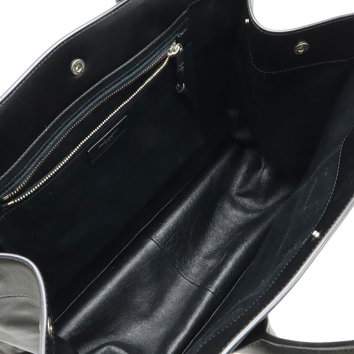Yves Saint Laurent Yves Saint Laurent Saint Laurent Rive Gauche Leather 2way Tote Bag Leather Shoulder Bag 686266 DUTY FREE for USA Size ONE SIZE - 5 Thumbnail