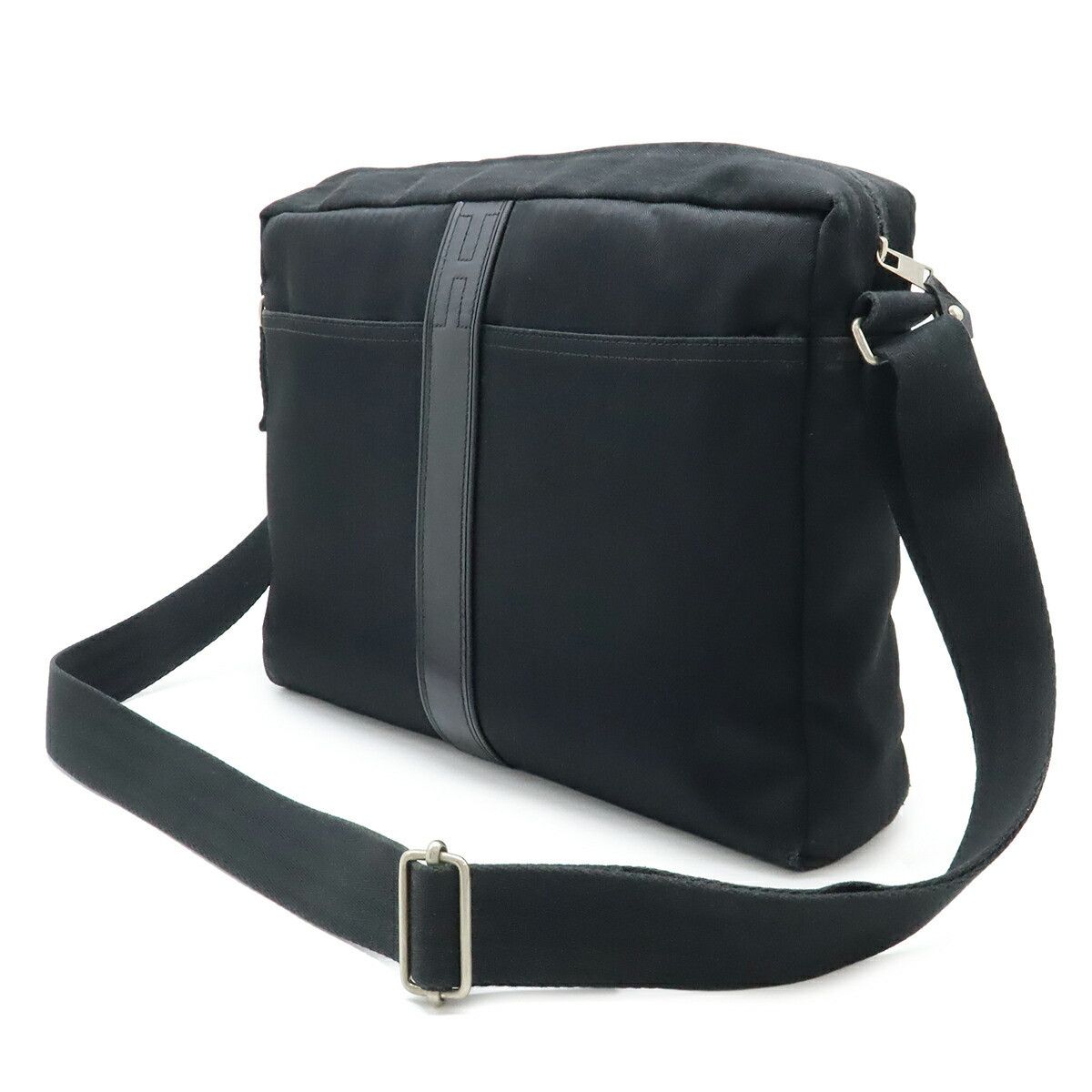 Hermes Hermes Hermès Acapulco MM Nylon Leather Shoulder Bag Leather Crossbody Bag DUTY FREE for USA Size ONE SIZE - 2 Thumbnail