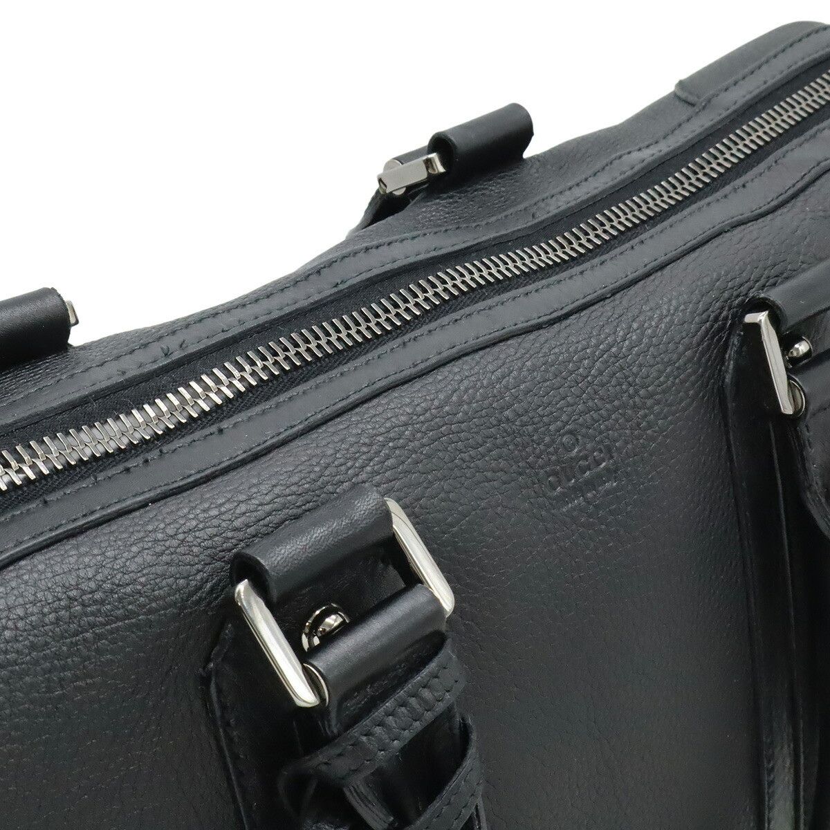 Gucci Gucci Gucci Leather Boston Travel Bag Leather Travel Bag 145845 DUTY FREE for USA Size ONE SIZE - 8 Thumbnail