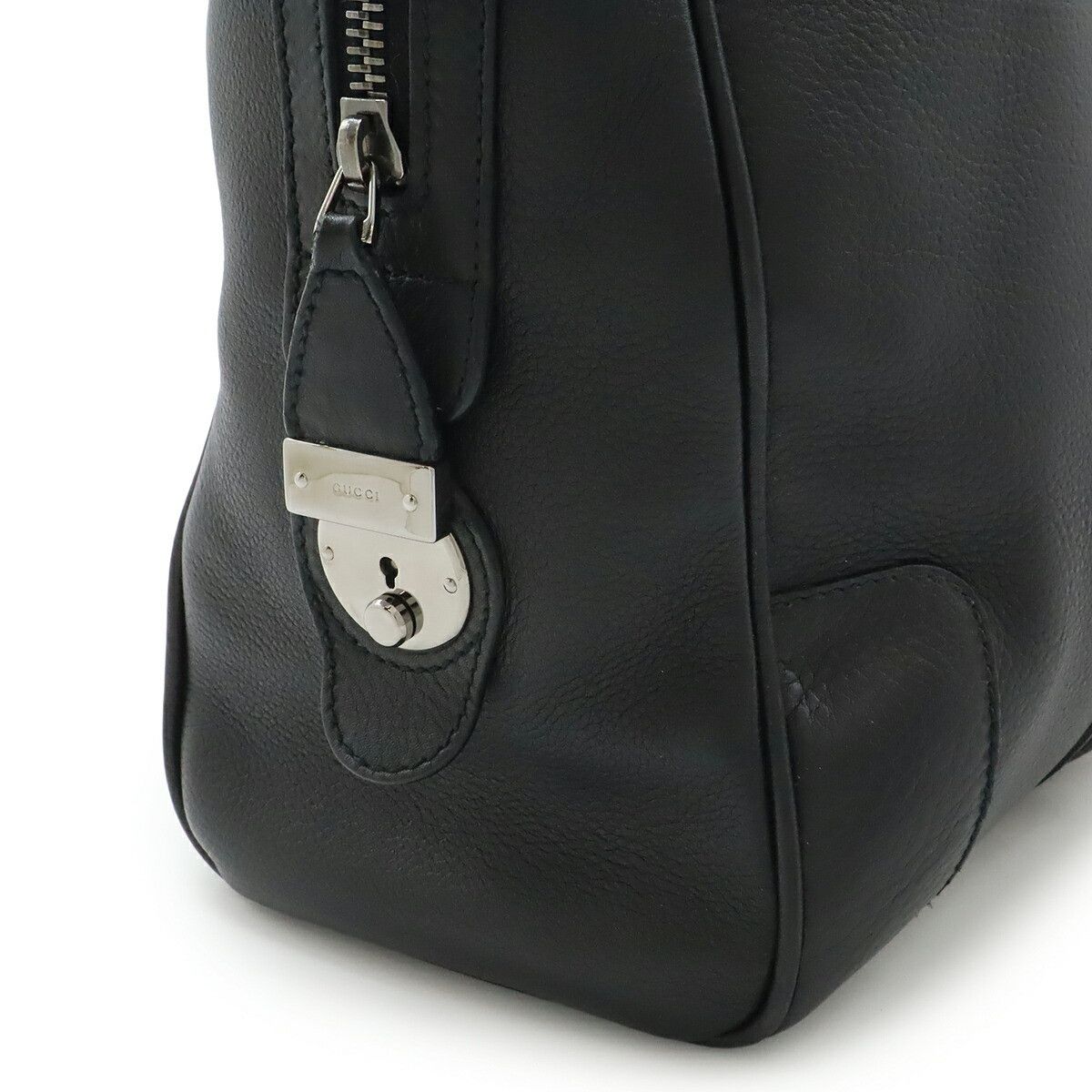 Gucci Gucci Gucci Leather Boston Travel Bag Leather Travel Bag 145845 DUTY FREE for USA Size ONE SIZE - 5 Thumbnail