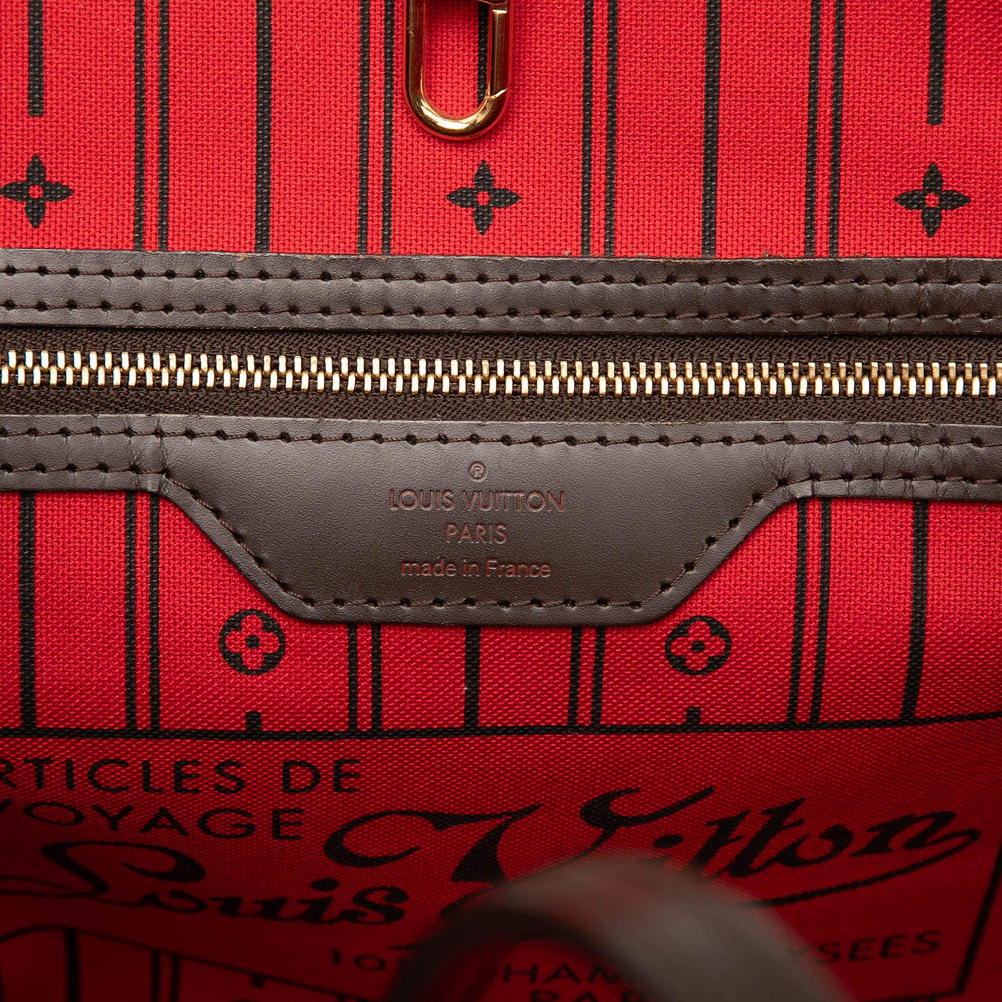 Louis Vuitton Louis Vuitton Damier Ebene Neverfull MM Size ONE SIZE - 5 Thumbnail
