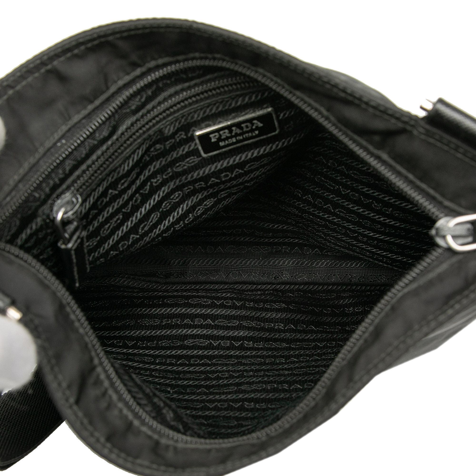 Prada Prada Tessuto Zip Top Crossbody Size ONE SIZE - 4 Thumbnail