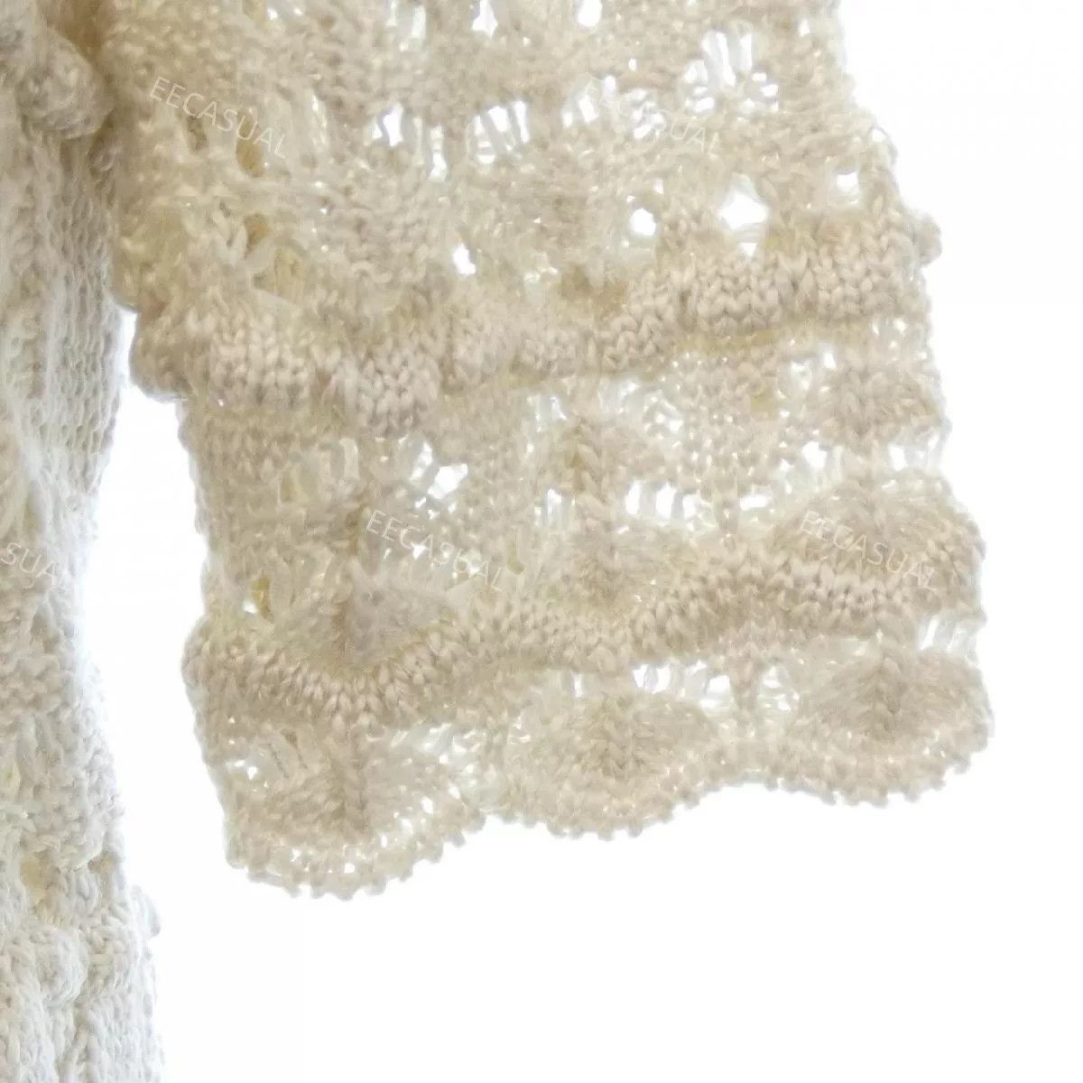 Other Beige Mame Kurogouchi Knit Top Size S / US 4 / IT 40 - 5 Thumbnail