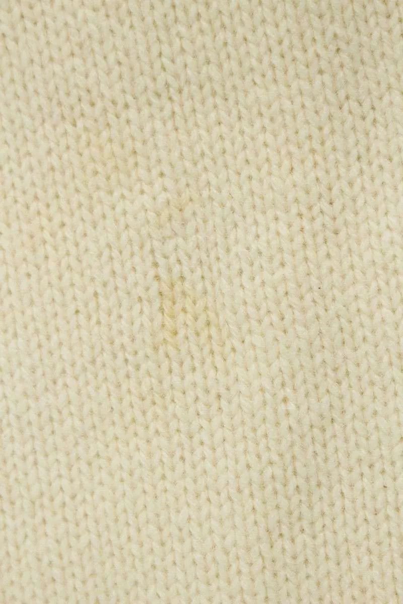 Maison Margiela Maison Margiela White Knit Sweater Size S / US 4 / IT 40 - 3 Thumbnail