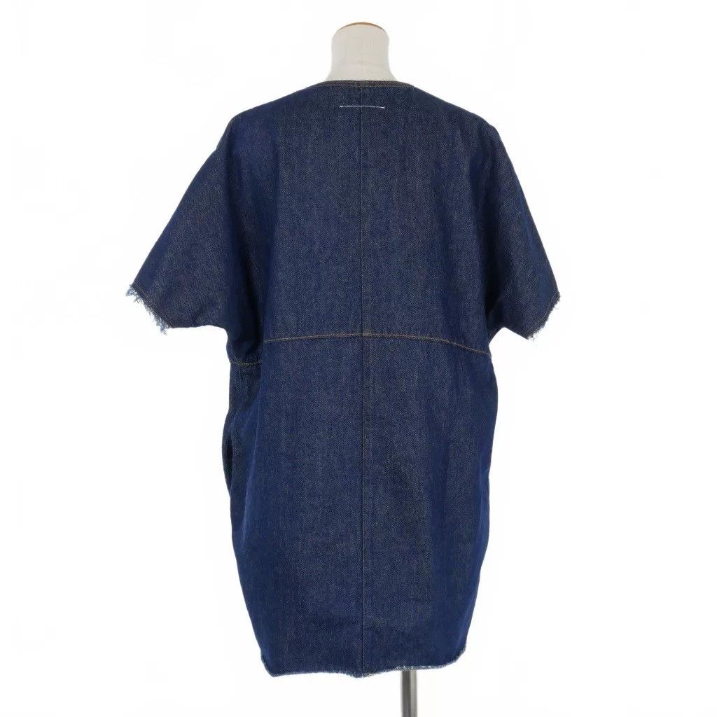 MM6 MM6 Maison Margiela Denim V-Neck Top Size XS / US 0-2 / IT 36-38 - 3 Thumbnail