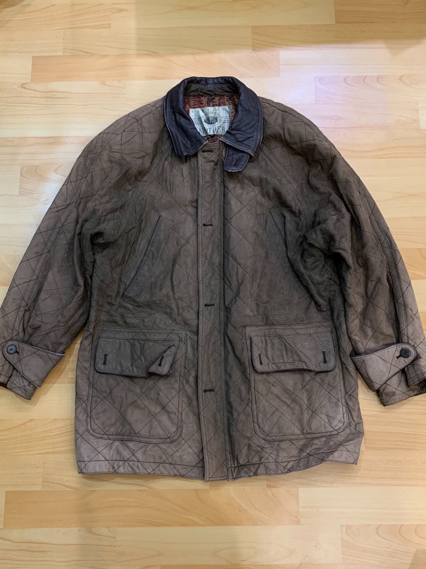 Other Harajuku Leather Jacket Unisex L Size Size US L / EU 52-54 / 3 - 2 Thumbnail