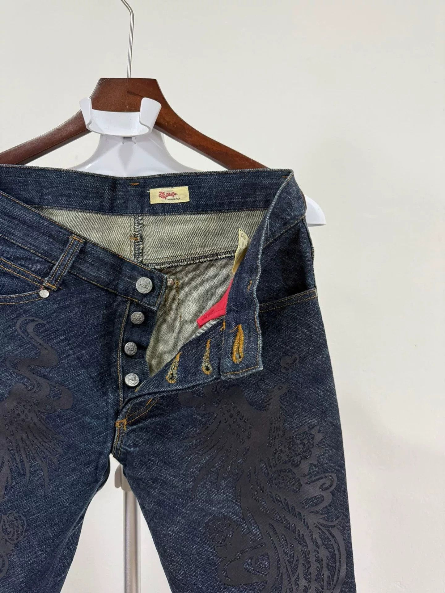 Vivienne Tam Vivienne Tam Phoenix Flare Jeans Size 24" / US 00 / IT 34 - 4 Thumbnail