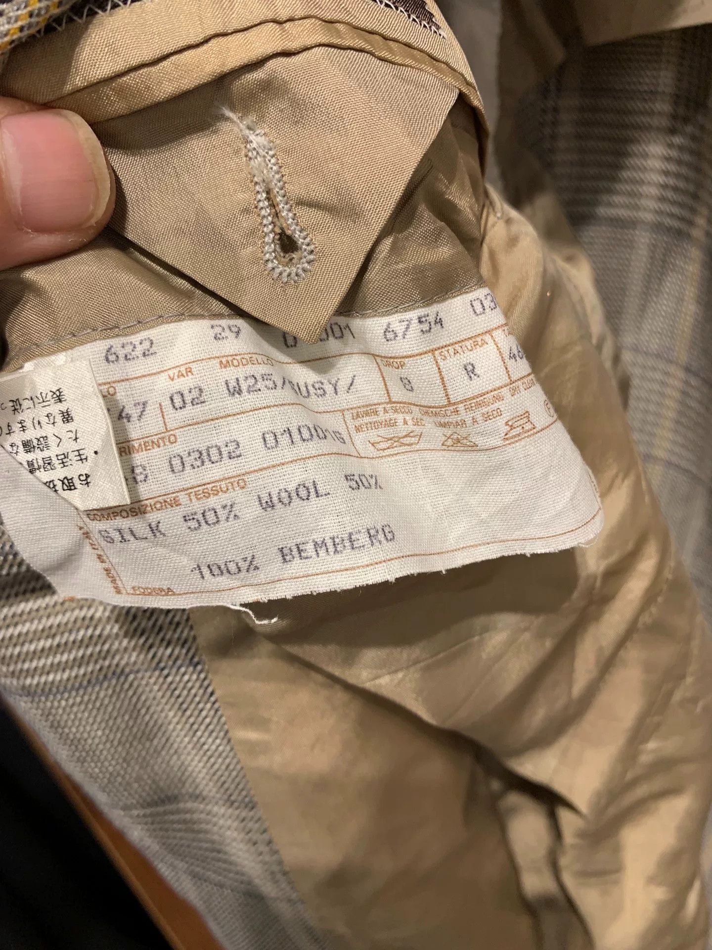 Givenchy Givenchy Vintage Suit in Wool-Silk Blend Size US M / EU 48-50 / 2 - 8 Thumbnail