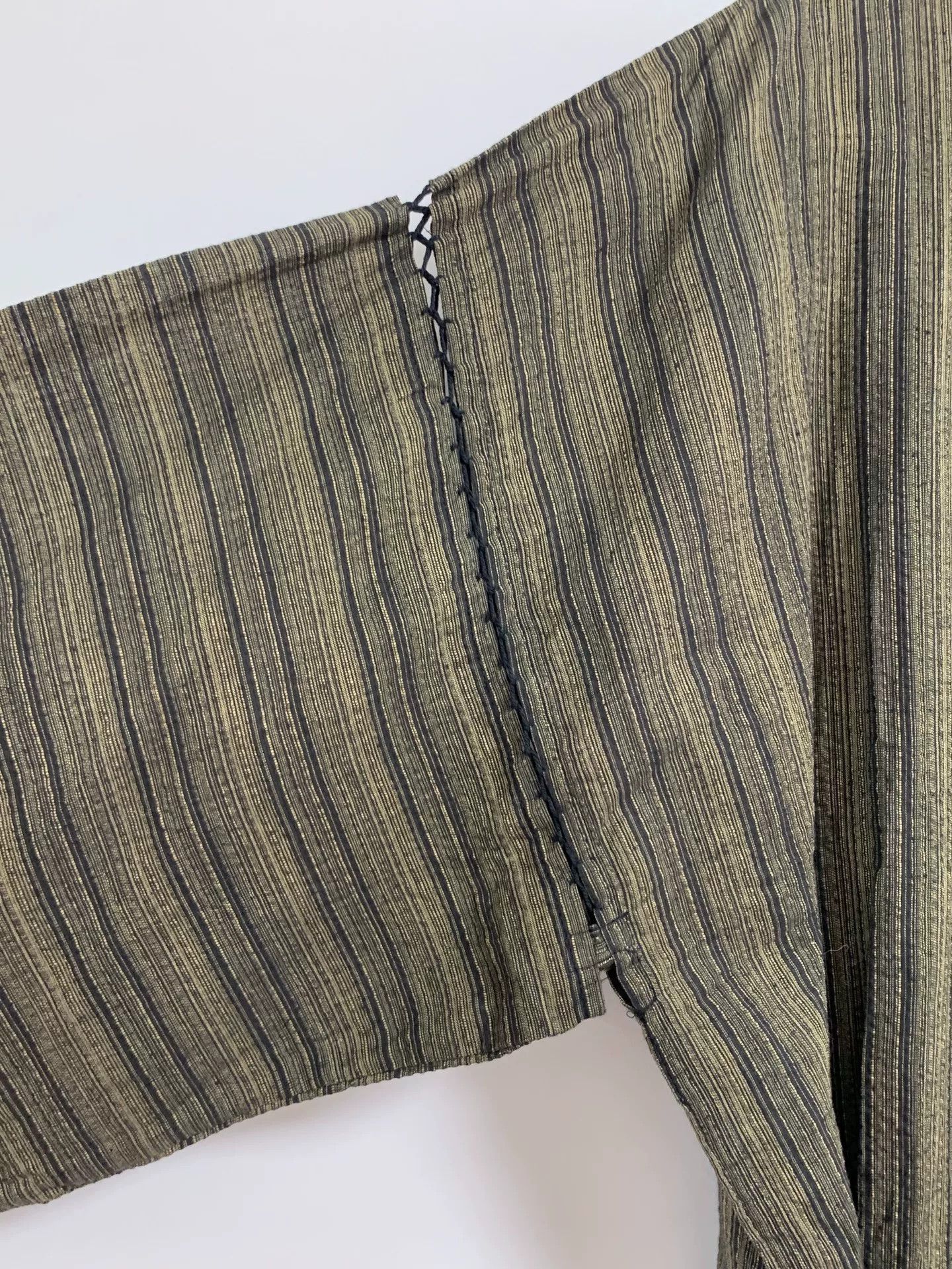 Gianni Valentino Gianni Valentino Kimono Top - Striped Design Size US M / EU 48-50 / 2 - 4 Thumbnail