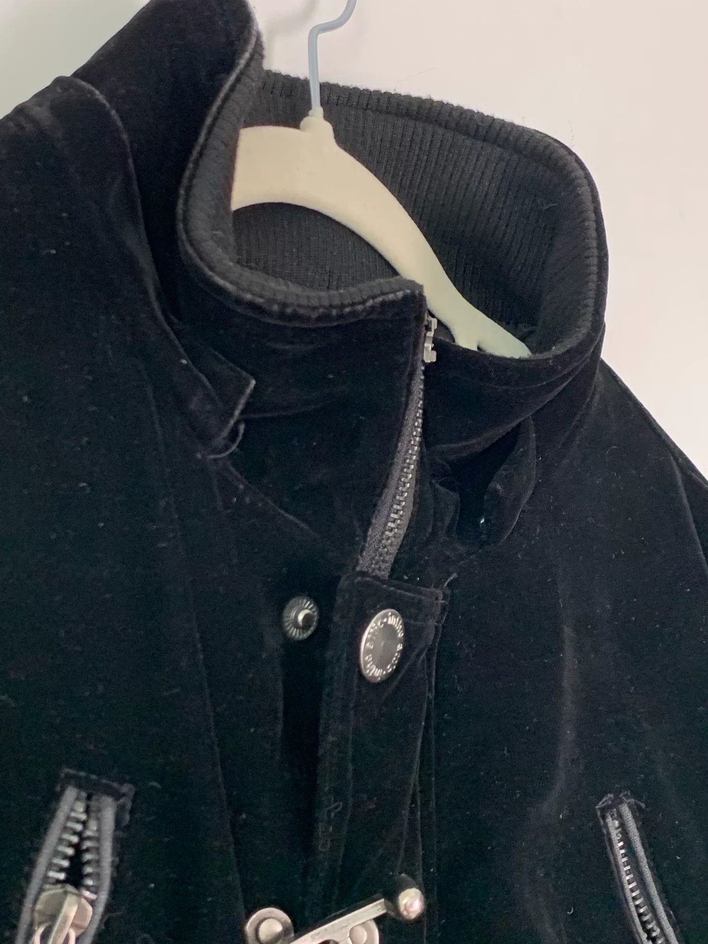 In The Attic Velvet Lobster Clasp Jacket Outerwear Size US M / EU 48-50 / 2 - 6 Thumbnail