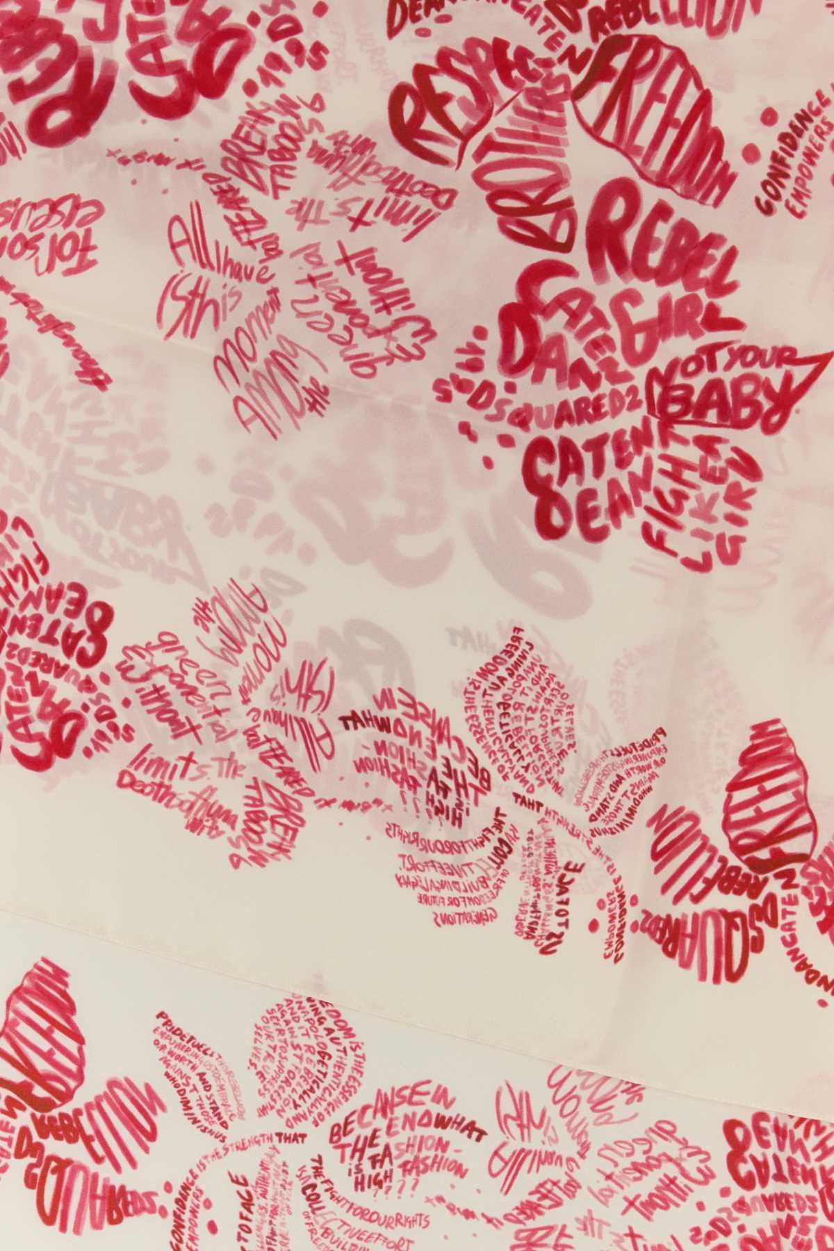 Dsquared2 Printed Silk Foulard Size ONE SIZE - 2 Thumbnail