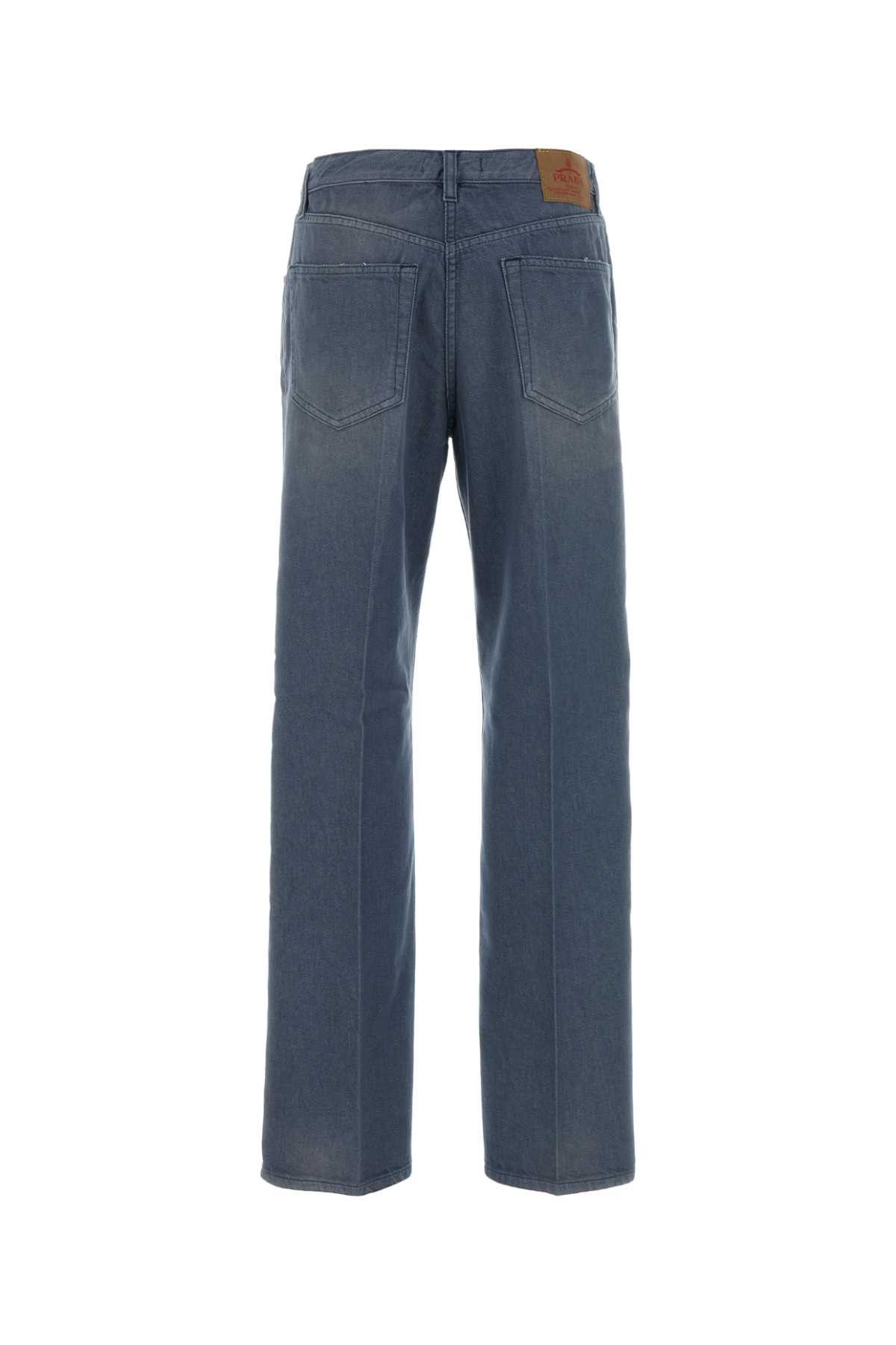 Prada Cerulean Blue Denim Jeans Size 27" / US 4 / IT 40 - 2 Thumbnail