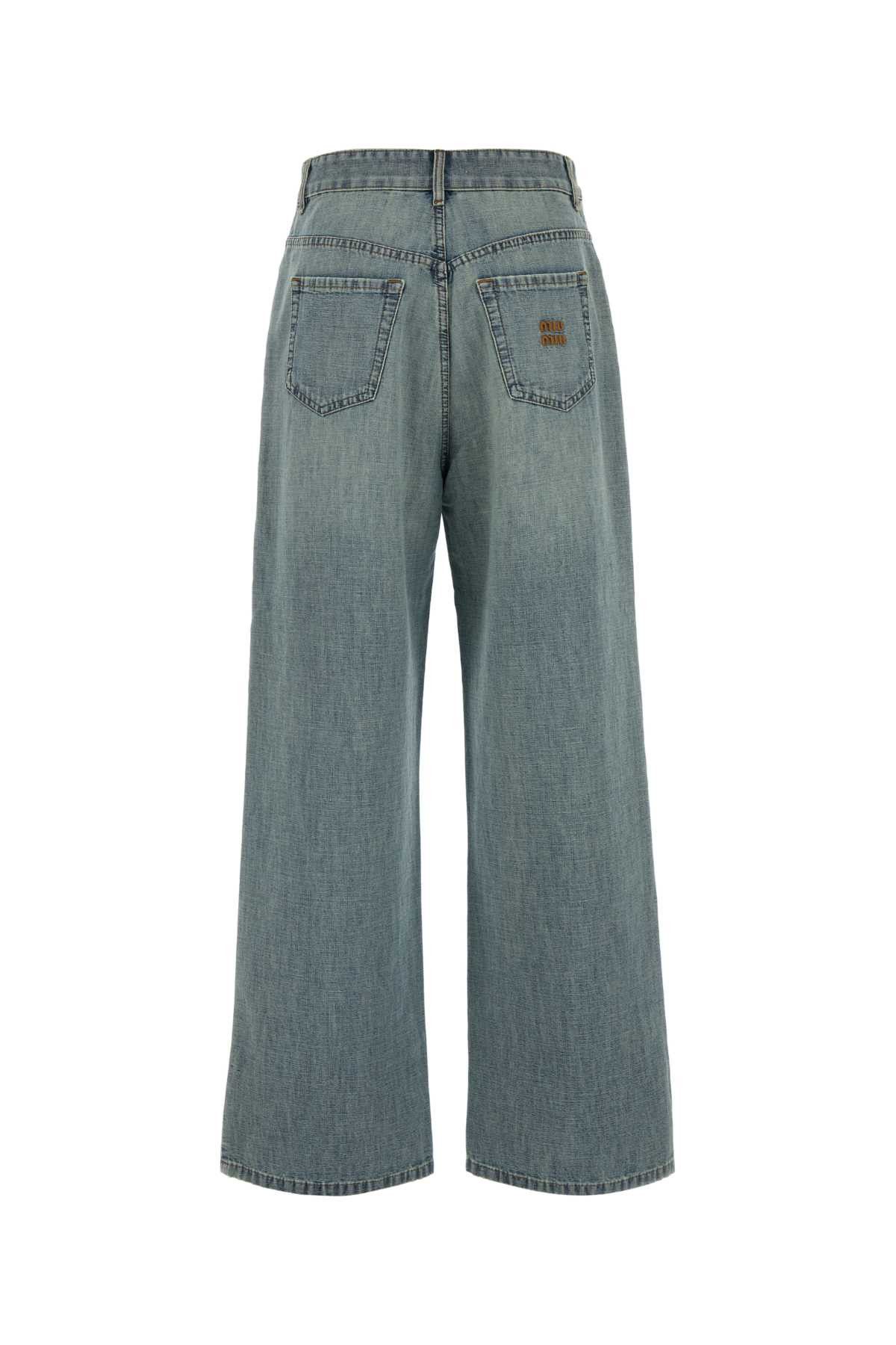 Miu Miu Denim Jeans Size 28" / US 6 / IT 42 - 2 Thumbnail